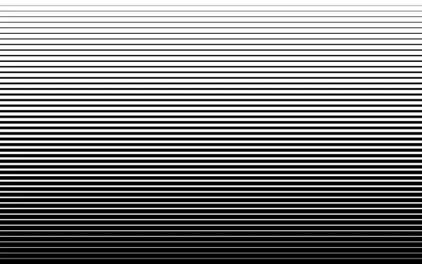 Οριζόντια γραμμή ταχύτητας μεσοτονικό μοτίβο παχύ προς λεπτό. Απεικόνιση διανυσματικών φορέων — Διανυσματικό Αρχείο