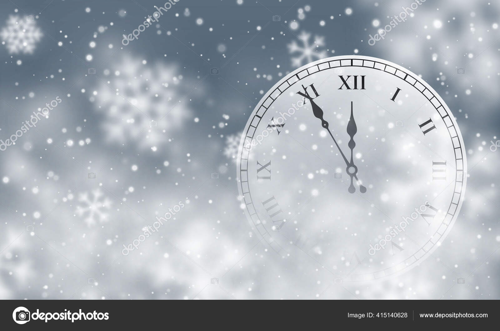 時計とクリスマスの雪と新年のポスター 暗い背景に雪が降る 降雪だ ベクターイラスト ストックベクター C Olehsvetiukha Gmail Com 時計とクリスマスの雪と新年のポスター 暗い背景に雪が降る 降雪だ ベクターイラスト ストックベクター C Olehsvetiukha Gmail Com
