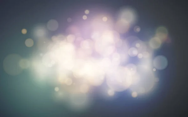 Effet Bokeh Lumineux Fête Magique Fond Lumineux Design Vacances Pour — Image vectorielle