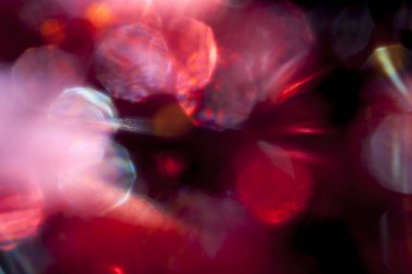 Bokeh arka plan üzerinde kızarıklık, bulanık getirdim