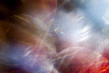 Yumuşak odak ışık ışınları soyut görünümünü bokeh arka plan üzerinde 