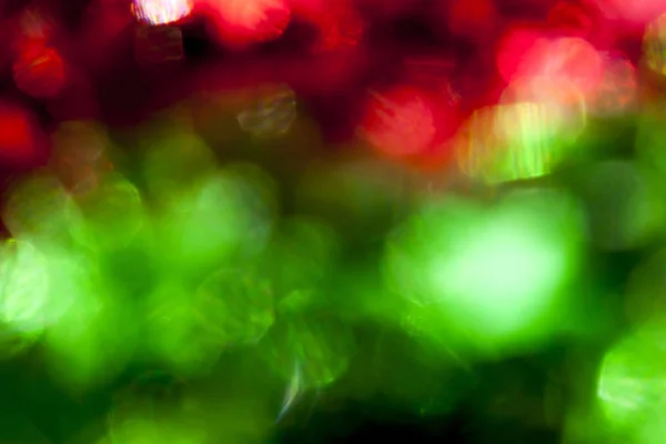 Işık Kızıllık Yeşillik Soyut Görünümünü Bokeh Arka Plan Üzerinde — Stok fotoğraf