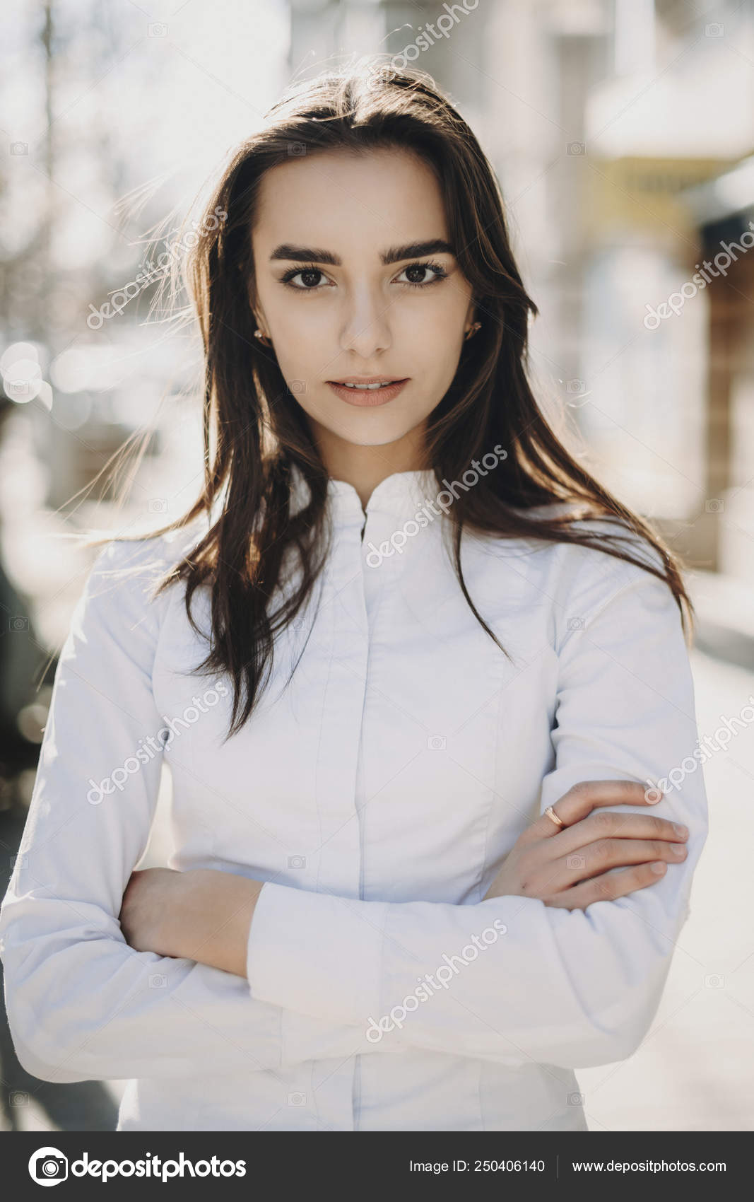 smart elegant female