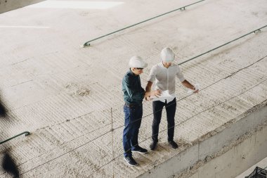 Master ve Schüco plan üzerinde seyir teftiş arhitect