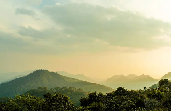 Lever Soleil Vacances Vacances Chaing Mai Thaïlande — Photo