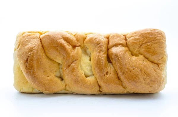 Bread White Isolated — Stock Photo, Image
