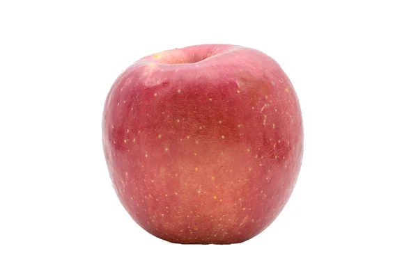 Яблоко Изолированы Белом Фоне — стоковое фото