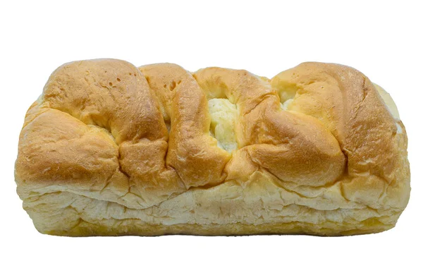 Bread White Isolated — Stock Photo, Image