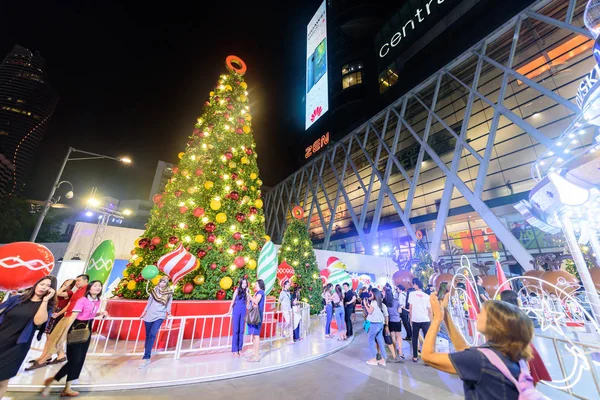 Editorial Central World Bangkok City Tailândia Novembro 2018 Mundo Central — Fotografia de Stock