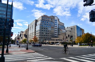 Editör: Washington DC, ABD - 10 Kasım 2017. Wa 'daki İnsanlar