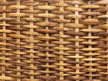 Ahşap örgü arka plan doku portre