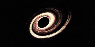 Uzaydaki kara deliğin somewere. Bu görüntü unsurları Nasa tarafından döşenmiş.