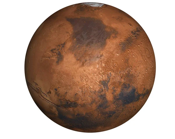 Highly detailed Mars planet — Stock Photo, Image