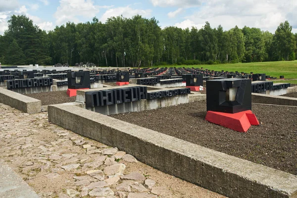 Belarús, Minsk, 14 de julio de 2019 Khatyn village memorial — Foto de Stock