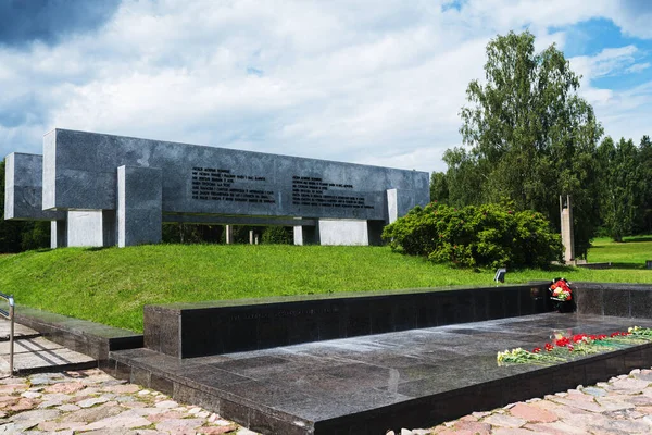 Belarús, Minsk, 14 de julio de 2019 Khatyn village memorial — Foto de Stock