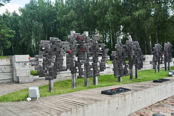 Biélorussie, Minsk, 14 juillet 2019 Mémorial du village Khatyn — Photo