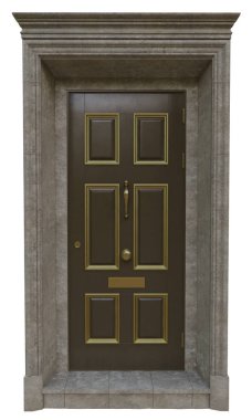 Giriş klasik sokak kapıları