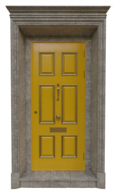 Giriş klasik sokak kapıları