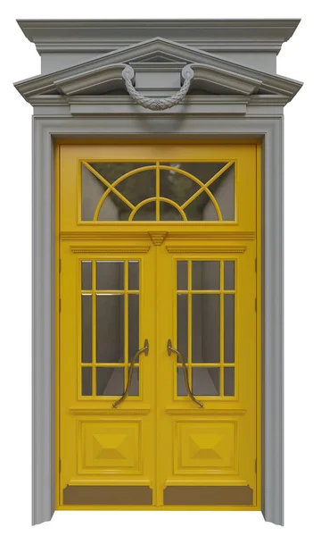 古典的な通りのドア — ストック写真