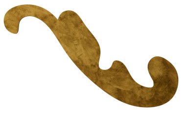 Kaplama mobilya, zemin, tavan ve duvar için klasik öğeleri ayrıntılı kakma