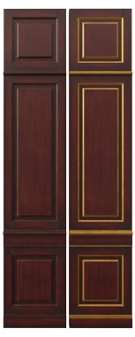 Arka plan olarak ahşap panellerin dokusu.