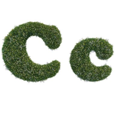 yaprak ve çiçek yapılmış mektupları