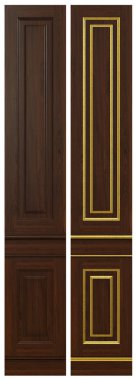 Arka plan olarak ahşap panellerin dokusu.