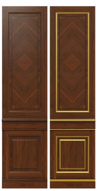 Arka plan olarak ahşap panellerin dokusu.