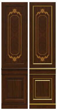 Arka plan olarak ahşap panellerin dokusu.