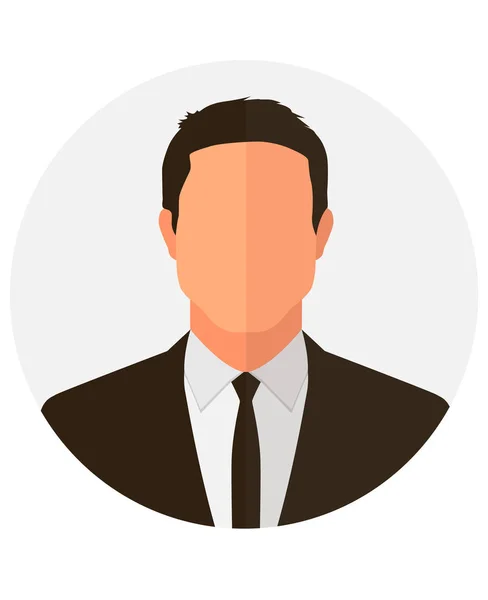 Unknown Person Silhouette Profile Picture Silhouette Profile Man Avatar Profile — Stock Vector