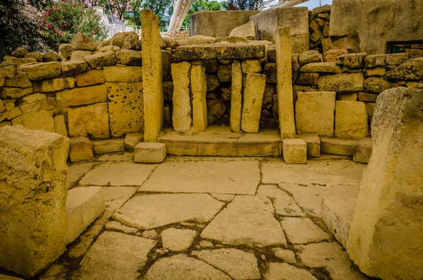 Tarxien Complexe Temple Temple Mégalithique Malte — Photo