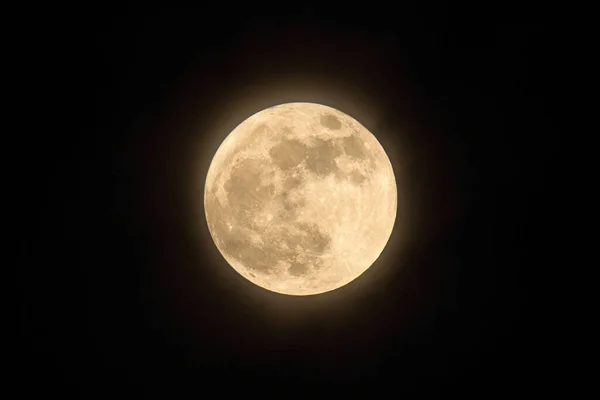 Kanadanın Üzerinde Gece Gökyüzünde Parlayan Süper — Stok fotoğraf