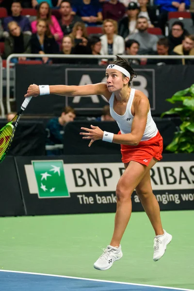 2019 Riga Latvia Fedcup Bnp Paribas Copa Mundial Tenis Grupo — Foto de Stock