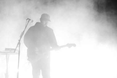 12.02.2019. Riga, Letonya. Amerikalı grup mahalle Arena Riga'da gerçekleştirir..