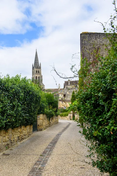 2017 Saint Milion Frankrike Saint Milion Village Unescos Världsarvslista Med — Stockfoto