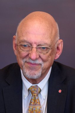 29.03.2019. Riga, Letonya. Hans Dahlgren, AB işleri İsveç, Edgars Rinkevics, Bakanı, dış işleri Letonya ile toplantı sırasında Devlet Bakanı.