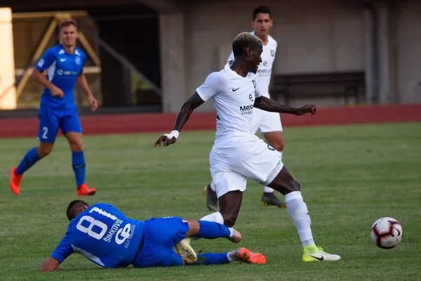 Riga Lettonia Luglio 2019 Tomas Simkovic Macky Bagnack Durante Prima — Foto Stock