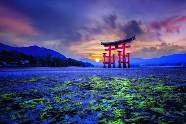 Tori Πύλη Στην Ιαπωνία Χιροσίμα — Φωτογραφία Αρχείου