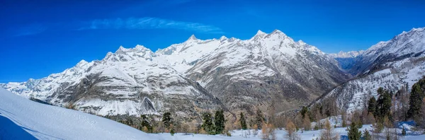 雪峰マッターホルン ツェルマット スイスの美しい全景 — ストック写真