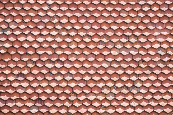 Roof tiles pattern in daylight — Stock Photo, Image