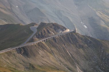 Grossglockner yüksek dağ yolu, milli park hohe tauern, Avusturya