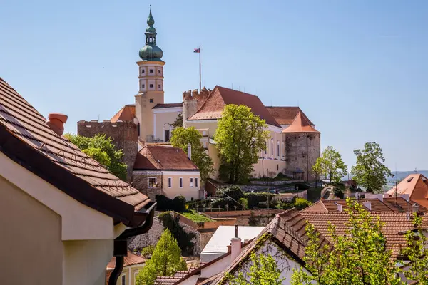 Historical picturesque streets of Mikulov — Stock Photo, Image