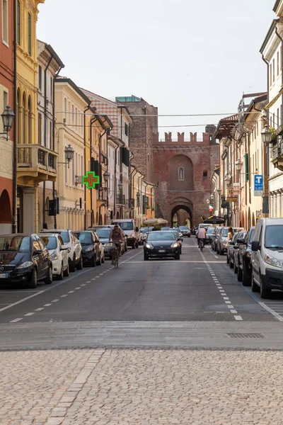 Ulice historického města — Stock fotografie