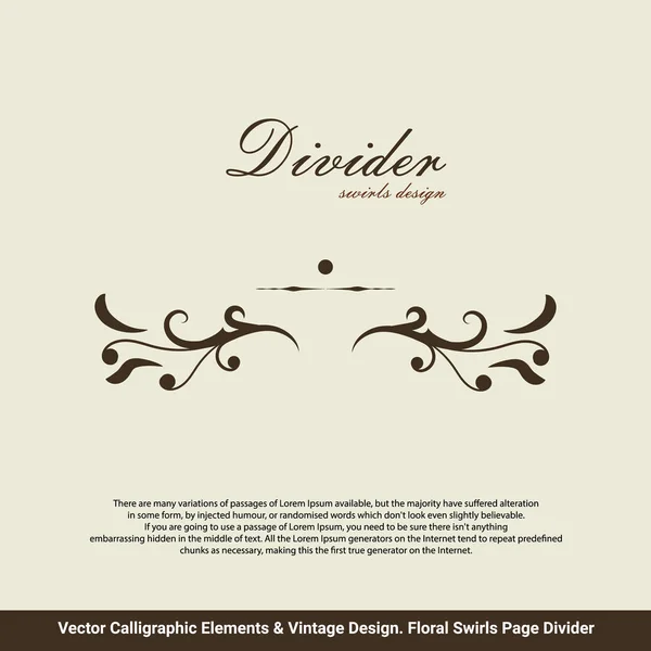 Vector Card Invitation Elements — Stock Vector