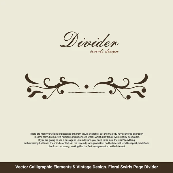 Vector Card Invitation Elements — Stock Vector