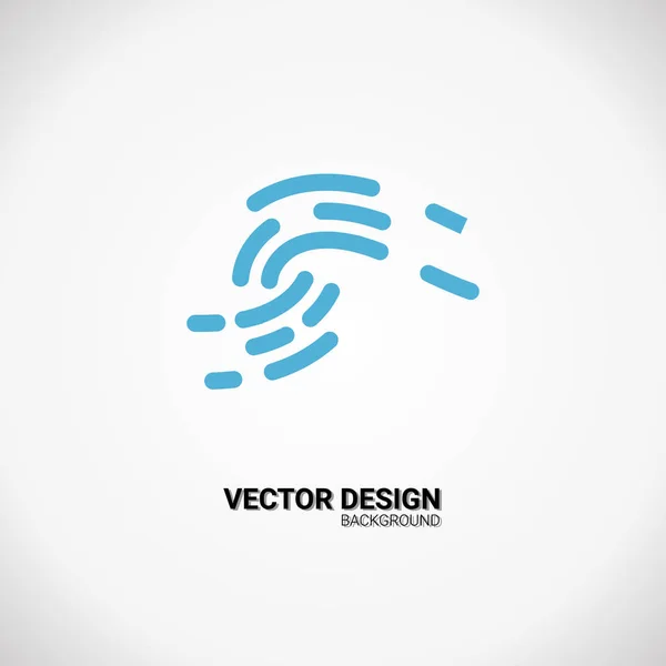 Ícone de negócios moderno. Um emblema geométrico. Vetor trandy abstrato — Vetor de Stock