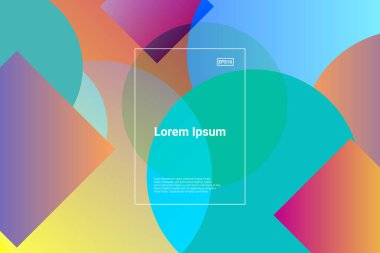 Sıvı fütüristik tasarım poster. Sıvı renk arka plan tasarımı