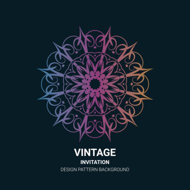 Resimlerin zengin bir geçmişi var. Soyut arkaplan. Yuvarlak çizgi geometrik şekiller