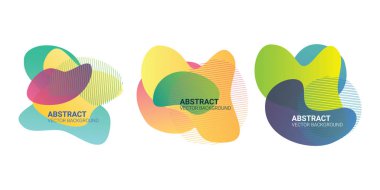 Soyut bulanıklık akışkan organik renk degrade şekiller