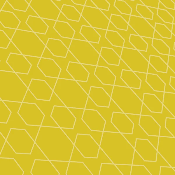 Art jaune hexagones texture motif ou toile de fond — Photo